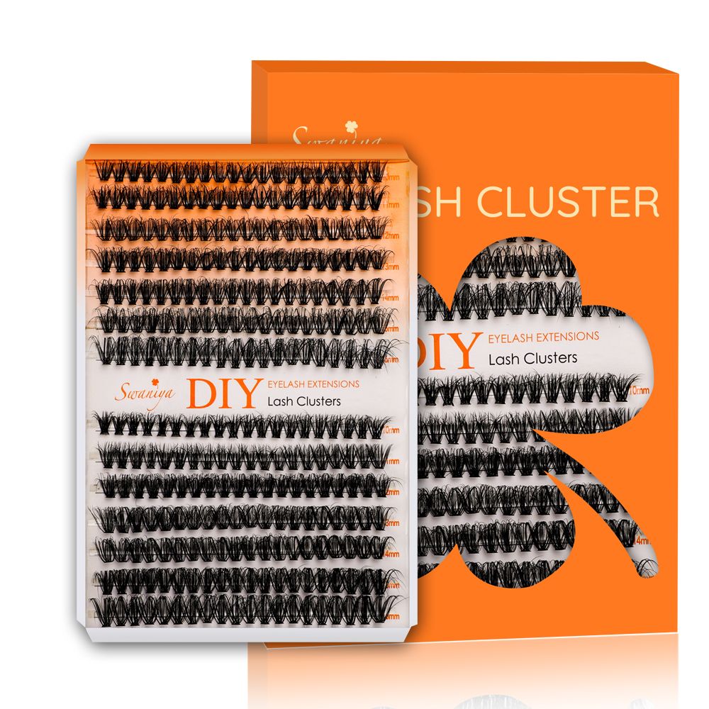 DIY Cluster Lash Extensions